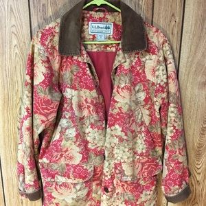 Vintage LL Bean Women’s Floral Blazer